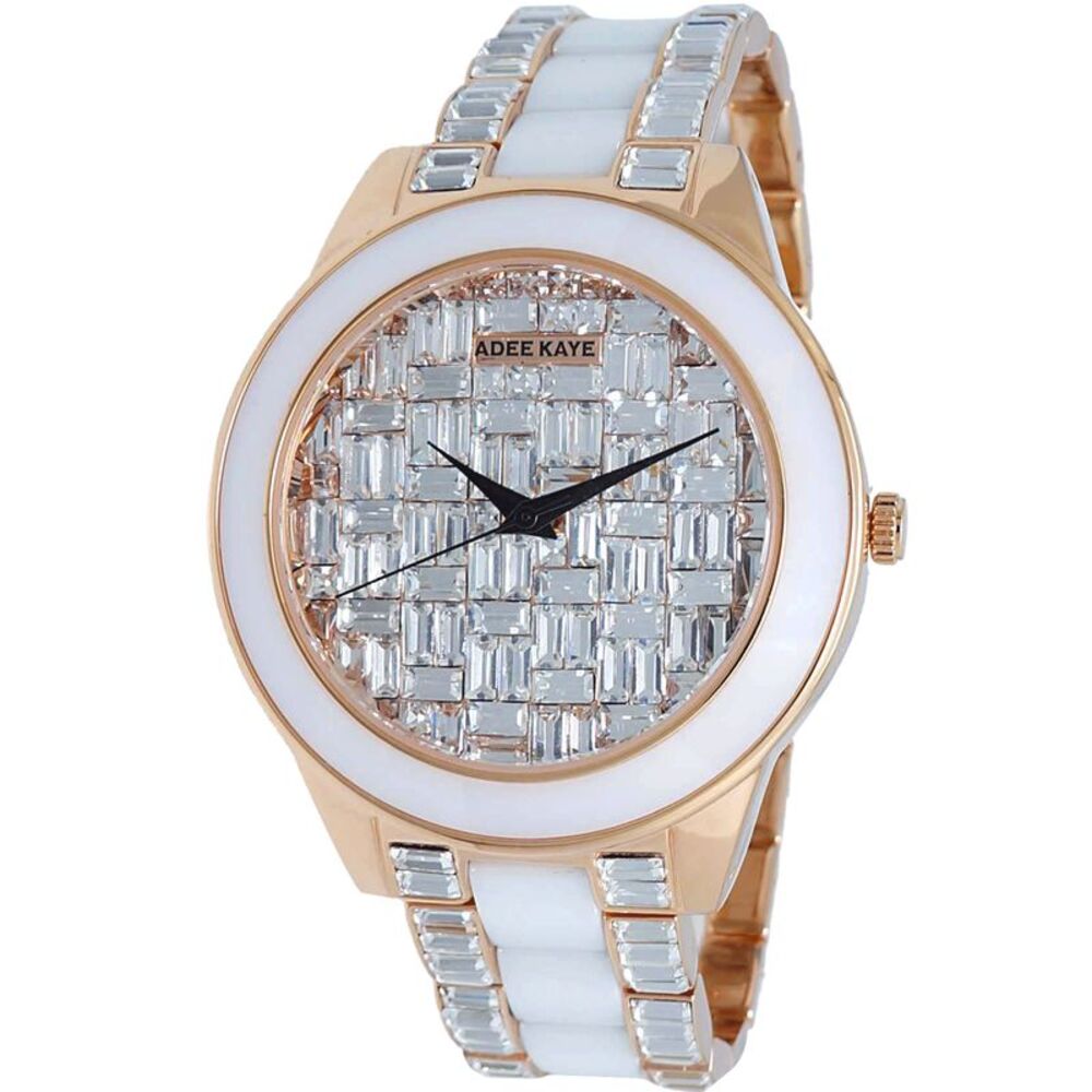 Adee Kaye Women's Venice Silver Dial Watch - AK8788